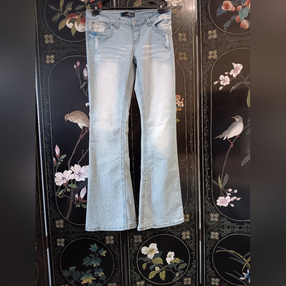 Milan Light Blue Flare Jeans